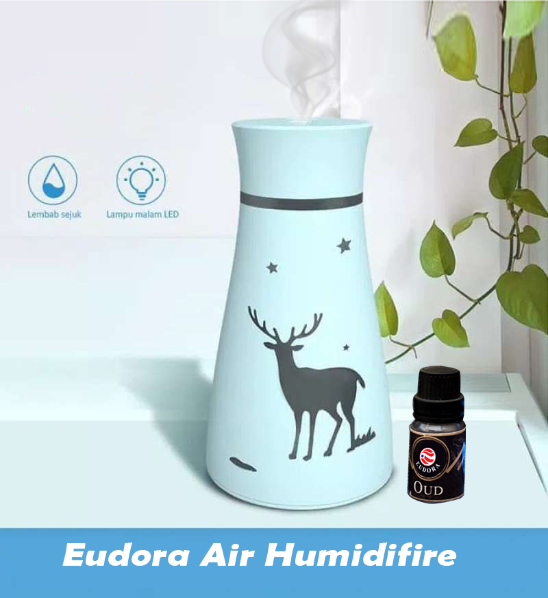 Deer Air Humidifier with LED Light & Oil Diffuser - Image 3