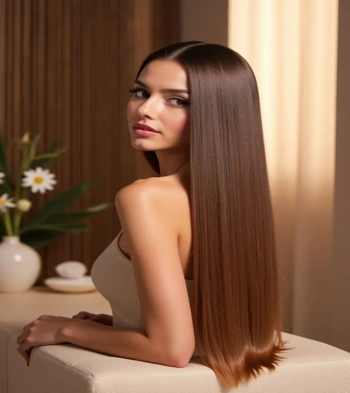 Premium Straight Full Women Hair Wig