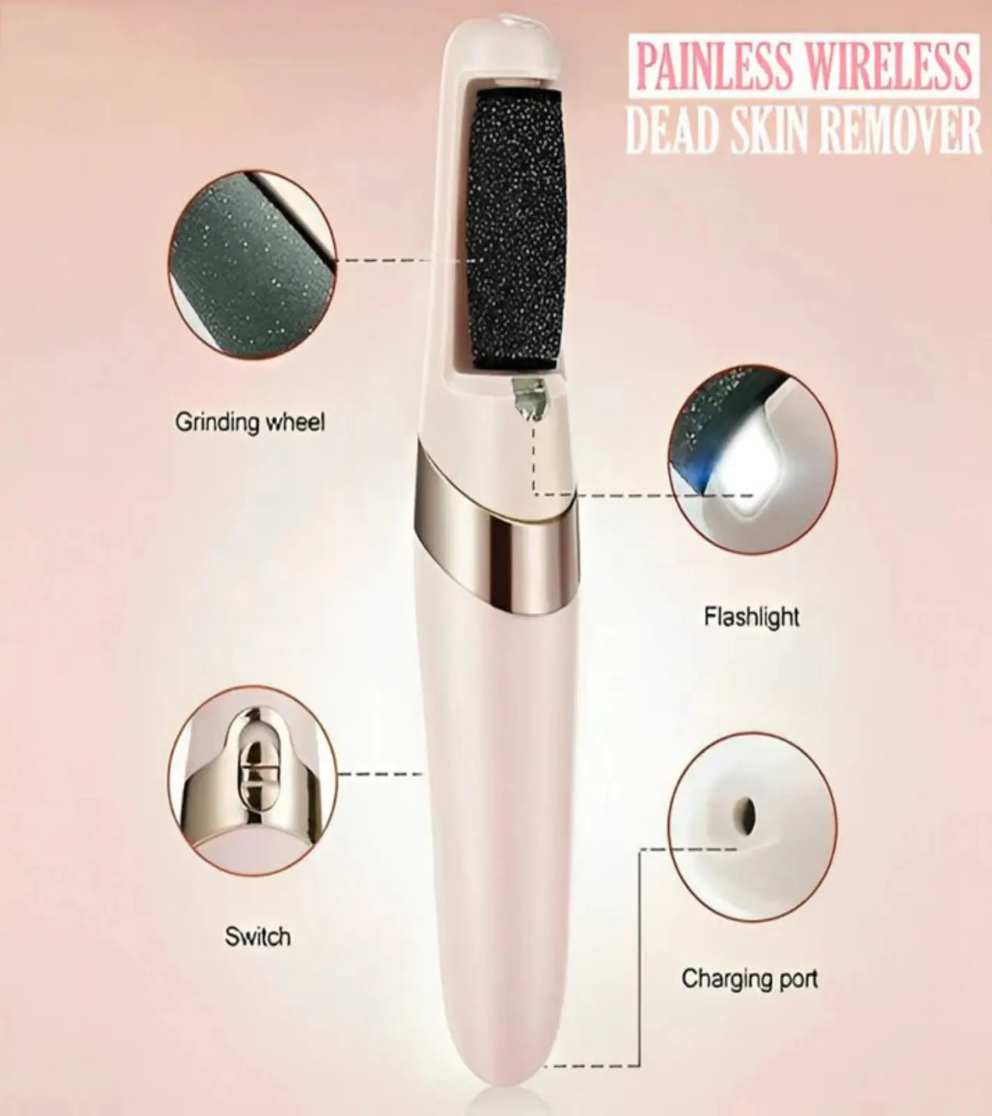 Rechargeable Electric Foot Callus Remover Tool - Image 4