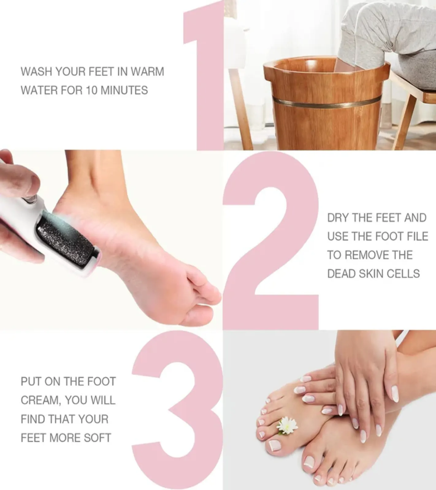 Rechargeable Electric Foot Callus Remover Tool - Image 3