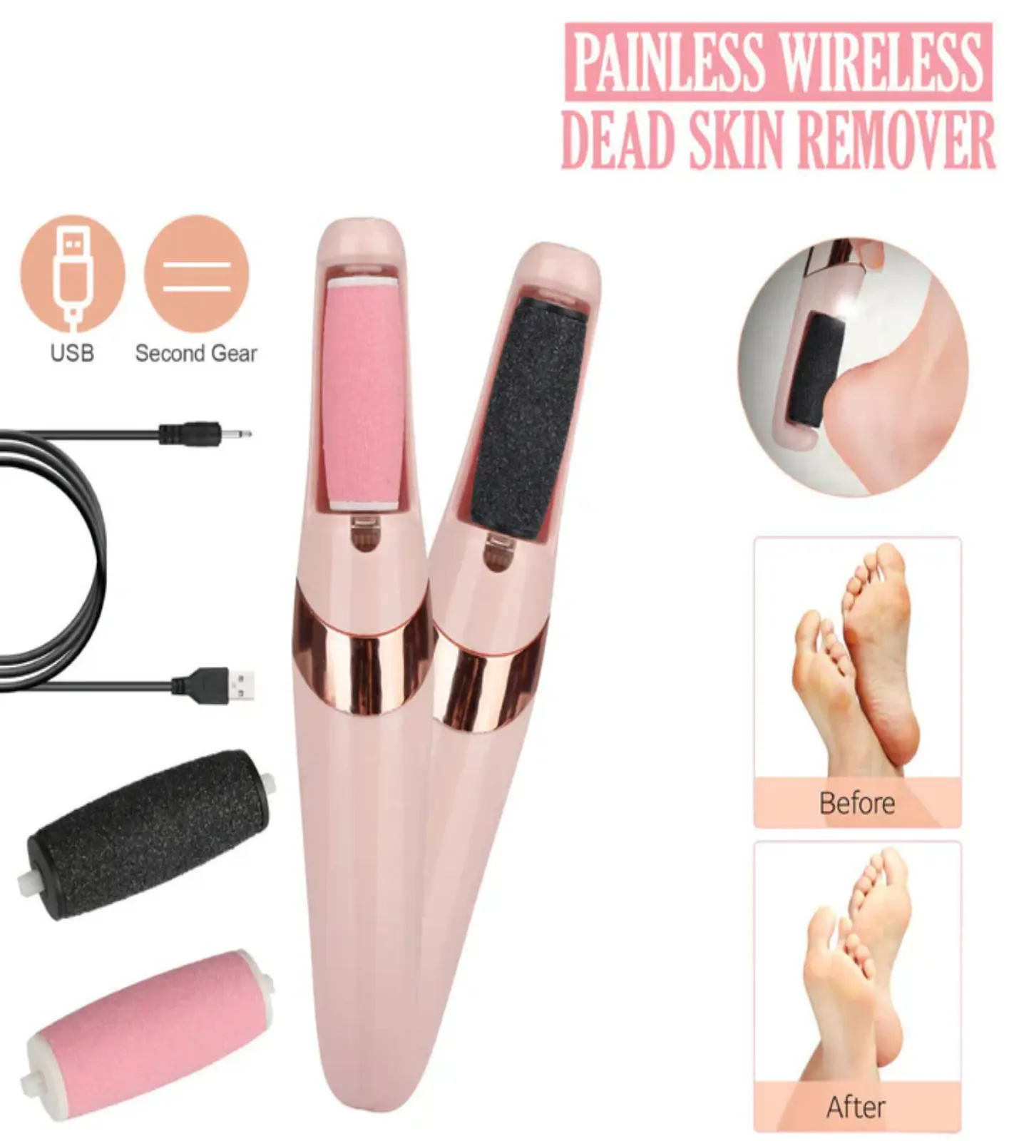 Rechargeable Electric Foot Callus Remover Tool - Image 5