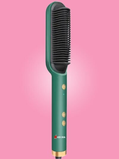 Hair Straightener Brush for Smooth and Shiny Hair Styling