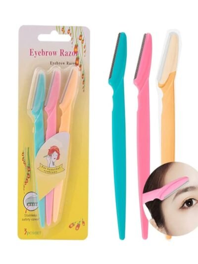 3 Pack Eyebrow Razors for Women